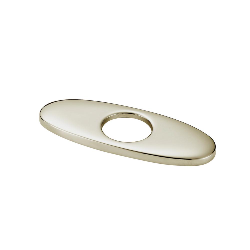 Design House 5.57 in. Deck Plate in Satin Nickel547836 The Home Depot