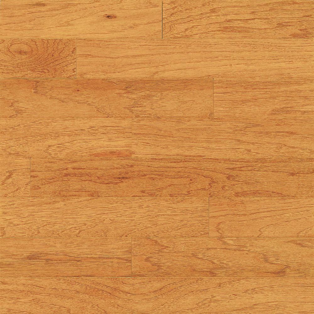 Millstead Handscraped Hickory Cocoa 1/2 in. Thick x 5 in. Wide x Random