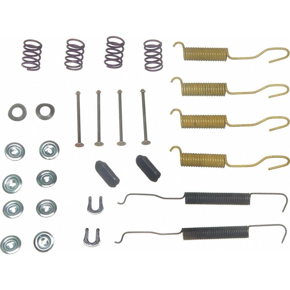 Wagner H3019 Drum Brake Hardware Kit Rear