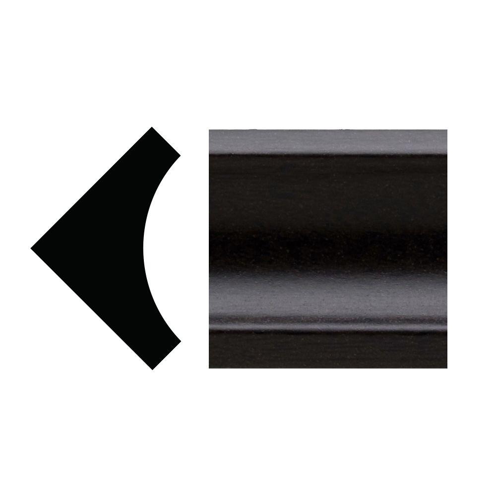 Royal Mouldings 5093 5/16 in. x 1 in. x 96 in. PVC Composite Espresso