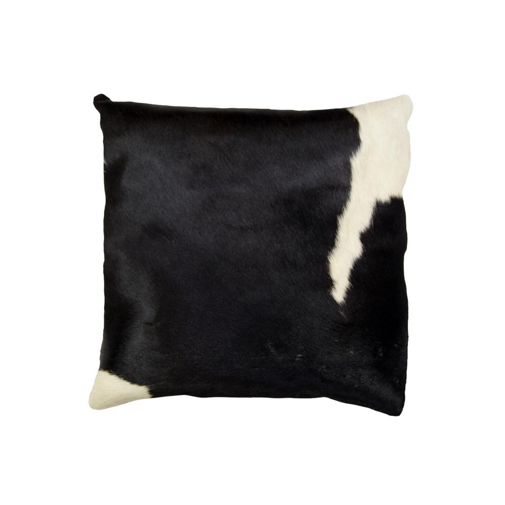 Torino Black And White 18 In X Cowhide Pillow 676685000132 Torino Black And White 18 In X Cowhide Pillow
