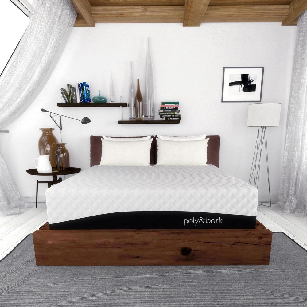 Poly and Bark Java 12 in. Memory Foam Mattress in Queen HDBD445QUEEN