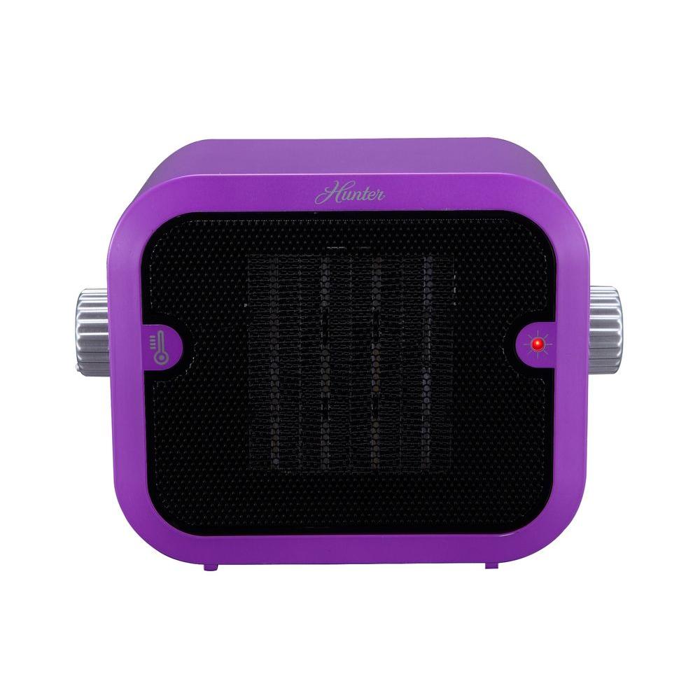 Hunter 1500Watt Retro Ceramic Portable Heater with Adjustable