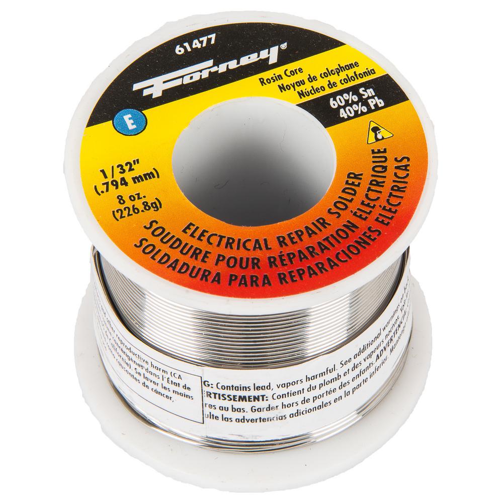 Forney Forney 8 oz. Leaded Rosin Core Solder61477 The Home Depot