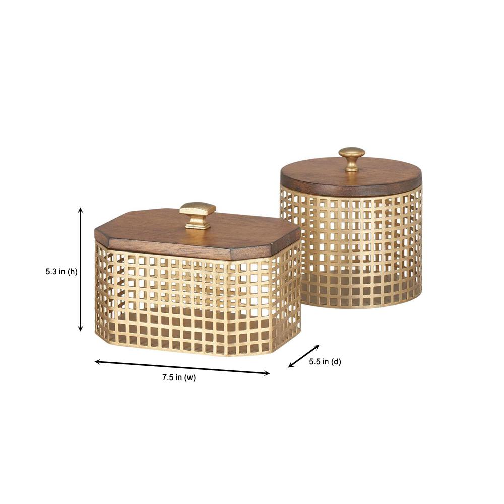 storage baskets with lids