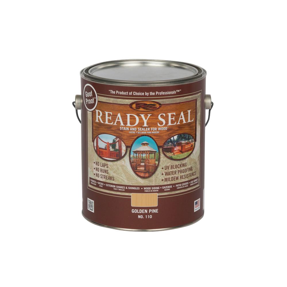 Ready Seal 1 gal. Golden Pine Exterior Wood Stain and