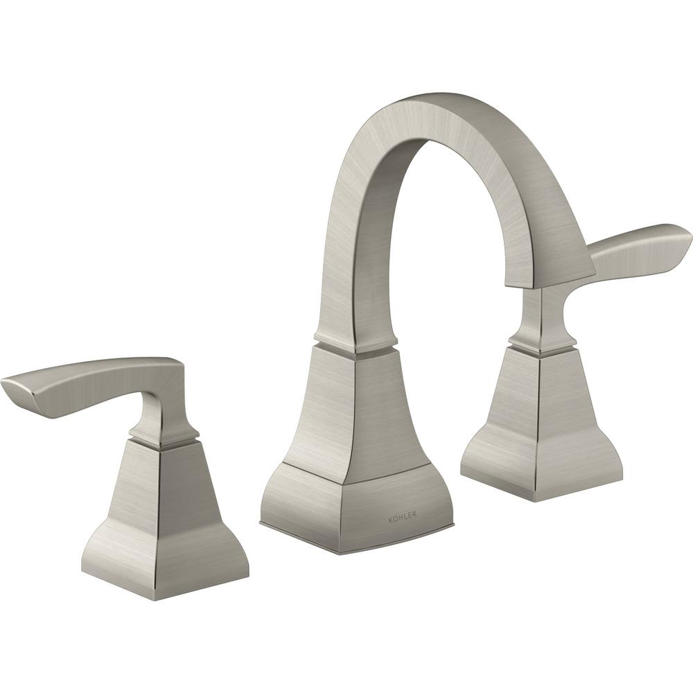 Pfister Courant 8 In. Widespread 2-Handle Bathroom Faucet In Brushed ...