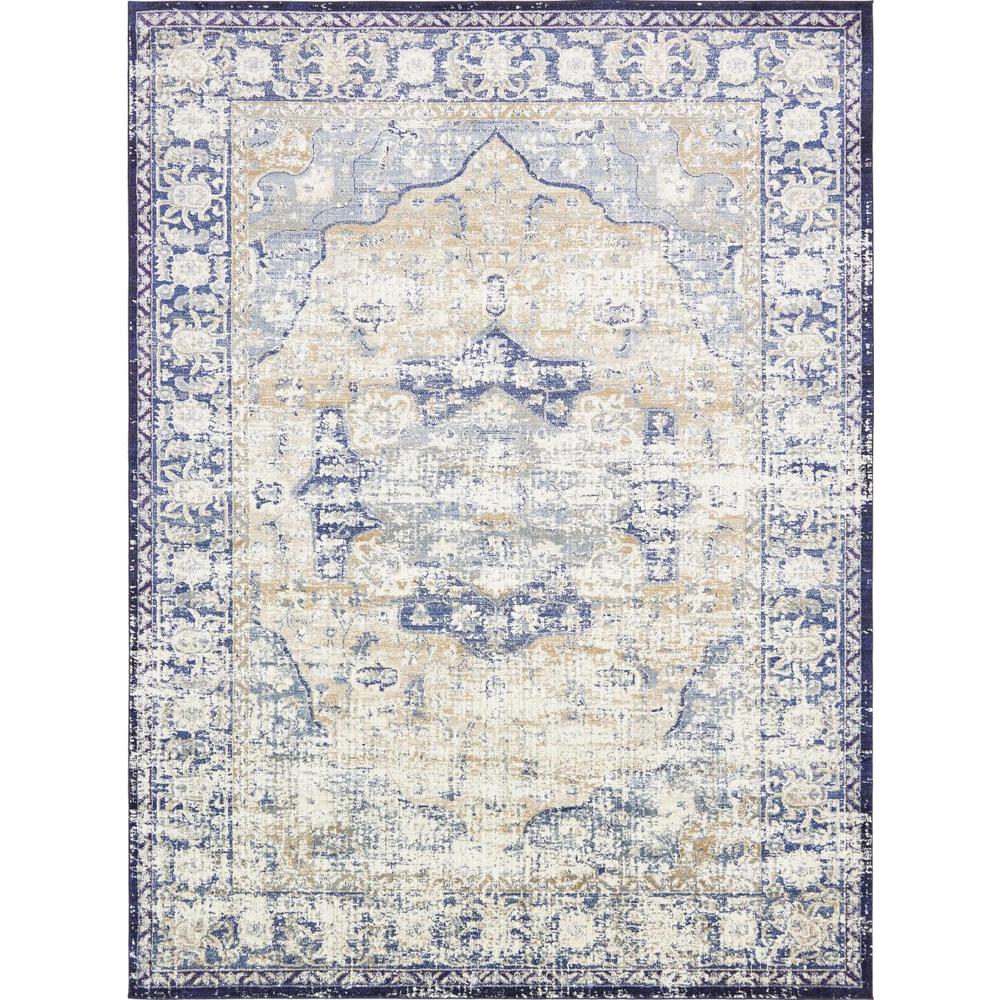 Unique Loom Augustus Turin Blue 9 0 X 12 Area Rug