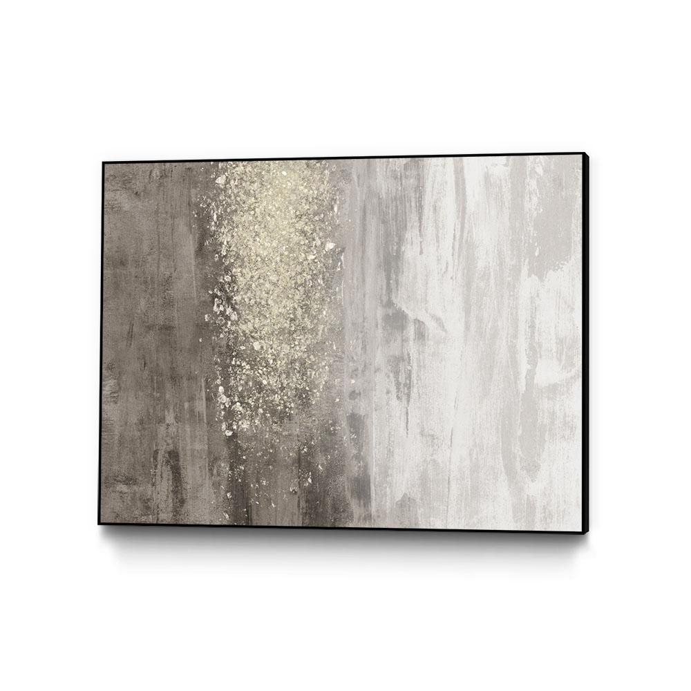 Unbranded 30 In X 40 In Glitter Rain Ii By Jennifer Goldberger Framed Wall Art Wag127119 4030cf The Home Depot