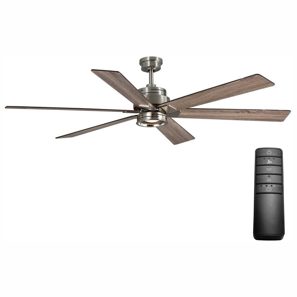 6 Blades Quick Install Ceiling Fans With Lights Ceiling Fans