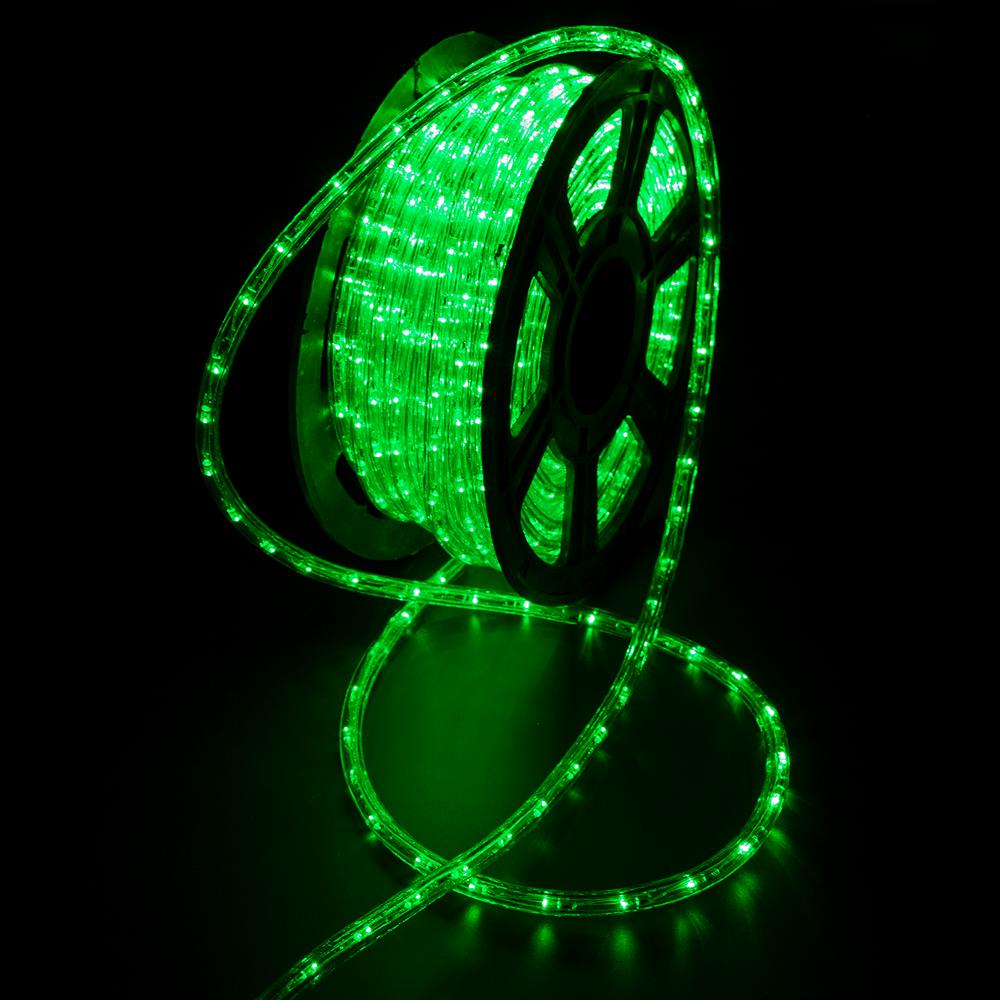 Outdoor 100 ft. 110Volt PlugIn Green Color Changing Light LED