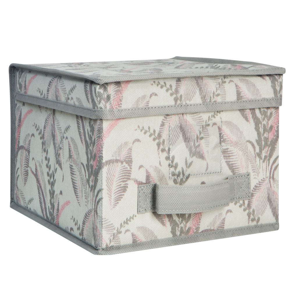 Laura Ashley Jumbo Collapsible Storage Box in Palm LeafLA95702 The