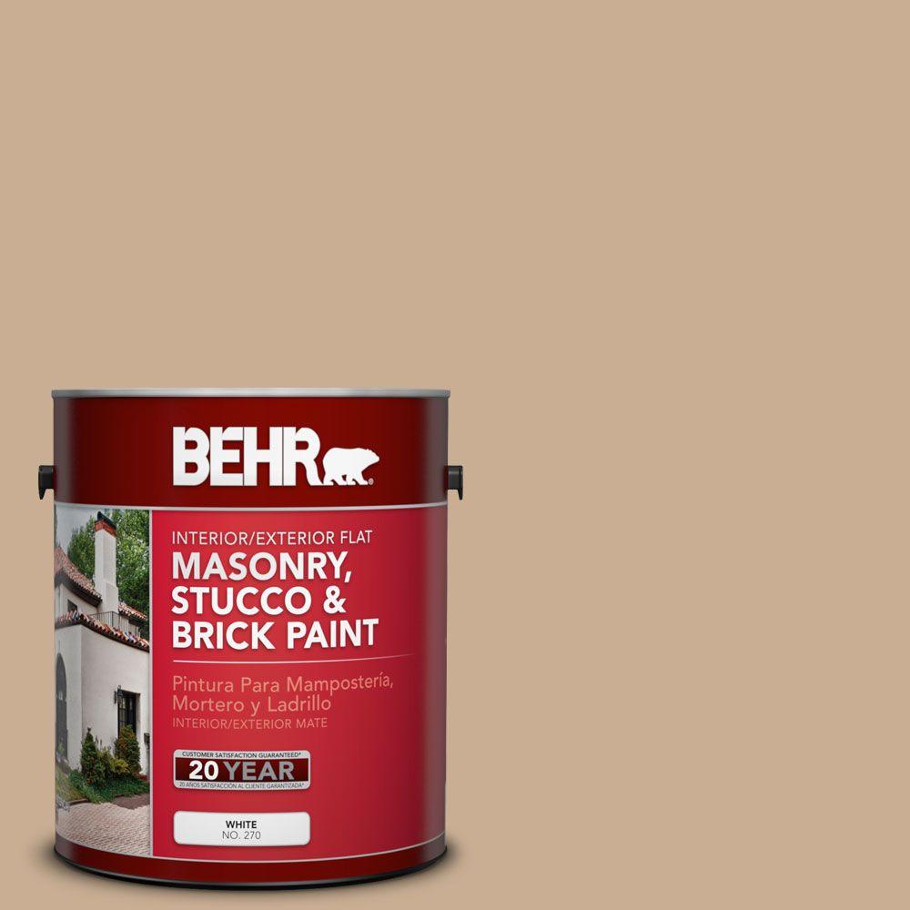 Behr Premium 1 Gal Ms 16 Indian Cloth Flat Interior Exterior Ms 16 Indian Cloth Flat Interior Exterior Masonry