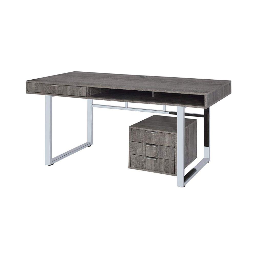 Gray Desks Home Office Furniture The Depot Gray Desks Home Office Furniture
