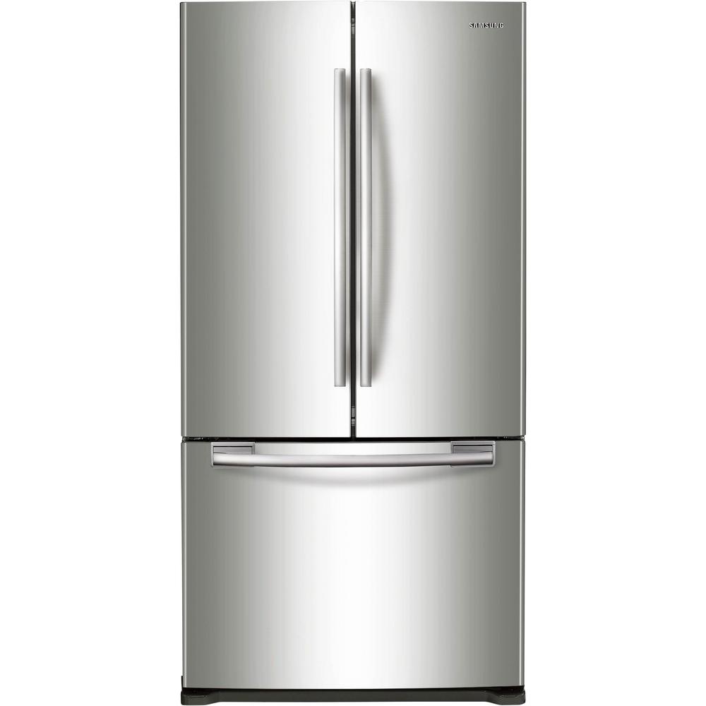 Samsung 33 in. W 19.4 cu. ft. French Door Refrigerator in Stainless