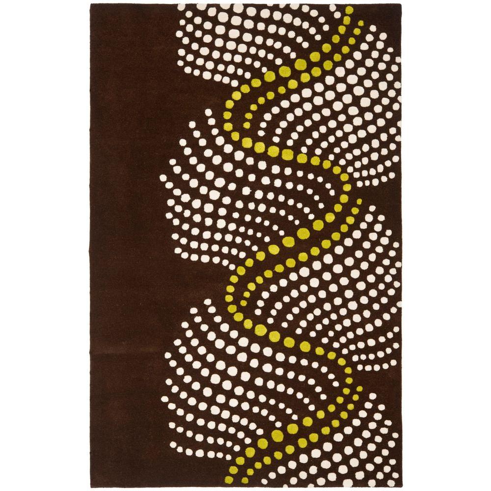 Safavieh Soho Brown Beige 6 Ft X 9 Area Rug Soh727a The Safavieh Soho Brown Beige 6 Ft X 9 Area Rug