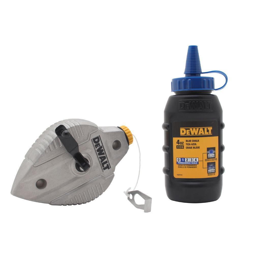 DEWALT Cast Aluminum Chalk Reel in BlueDWHT47309L The Home Depot