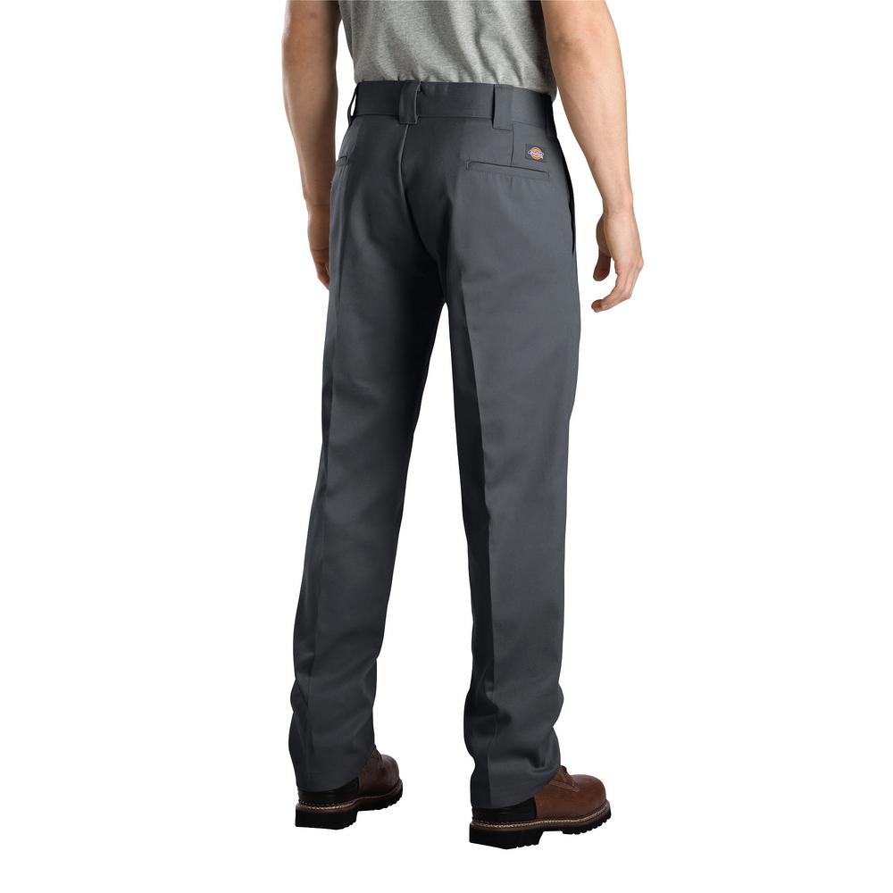 DICKIES MEN/'S WP873 SLIM FIT STRAIGHT LEG WORK PANTS *NEW*