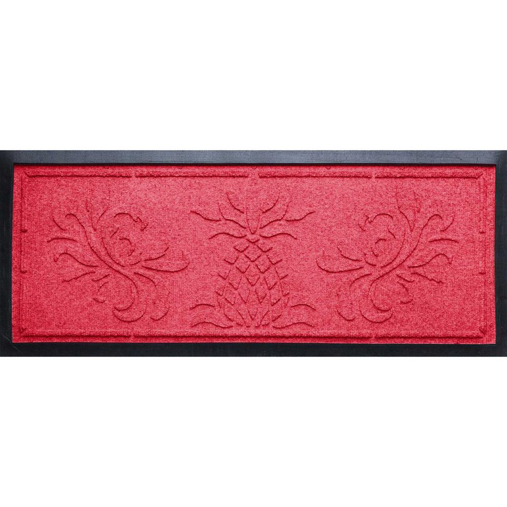Reds Pinks Rubber Backed Kitchen Rugs Mats The Home Solid Red 15 In X 36 0 5 Pinele Boot Tray