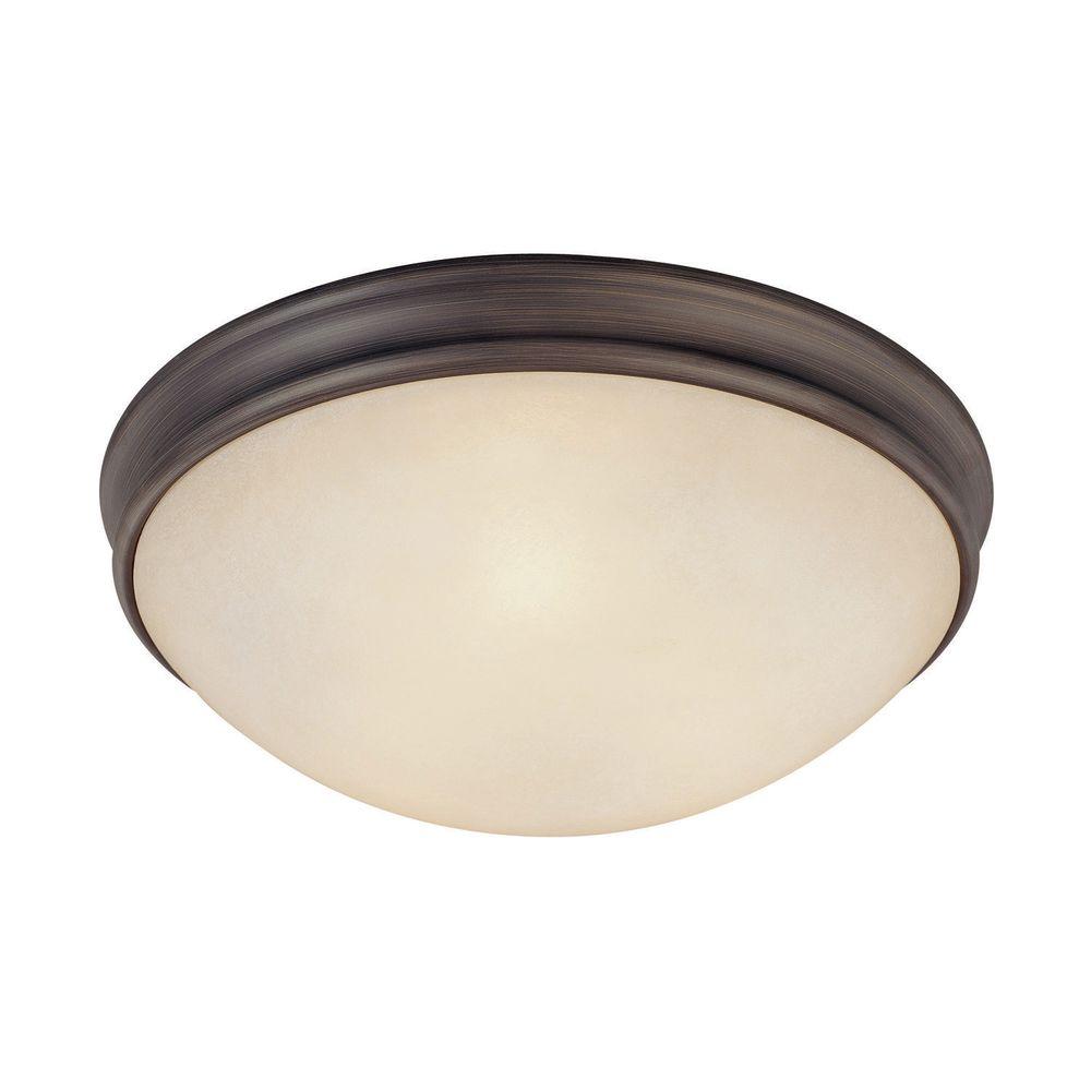 Filament Design Johnson 3-Light Oil-Rubbed Bronze Incandescent Ceiling ...