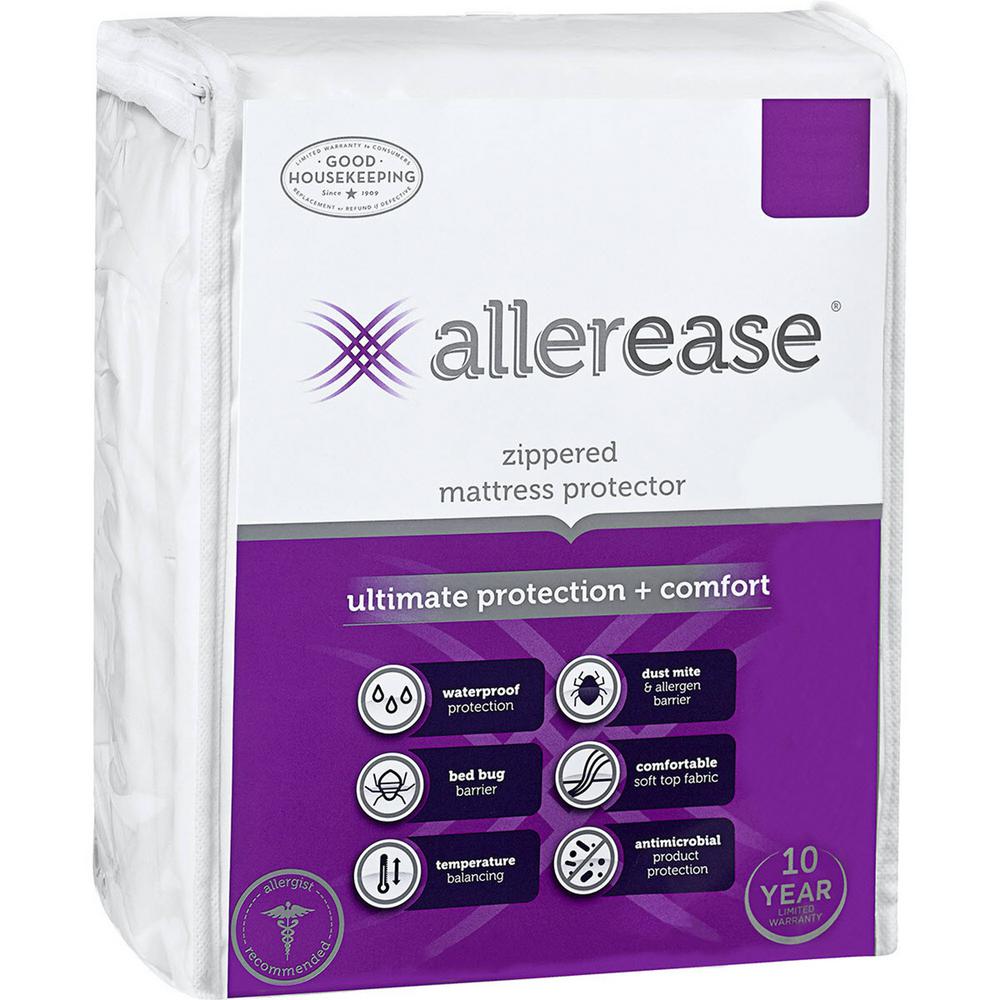 AllerEase Polyester Vinyl Free Queen Ultimate Protection and Comfort