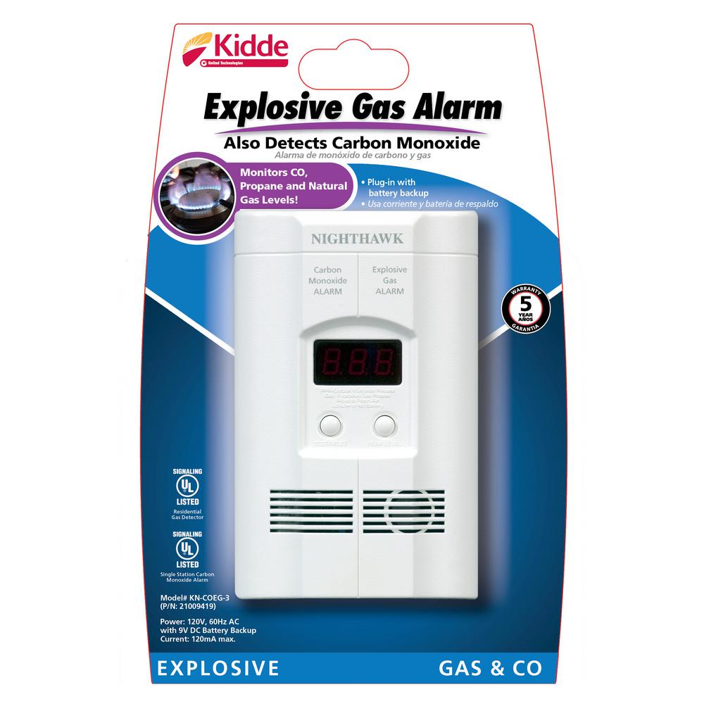 monoxide detectors kidde 9v detector explosive