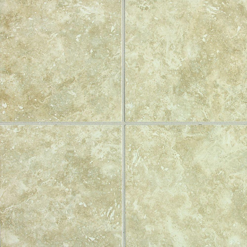 Daltile Glacier White 12 In X 12 In Ceramic Floor And Wall Tile 11
