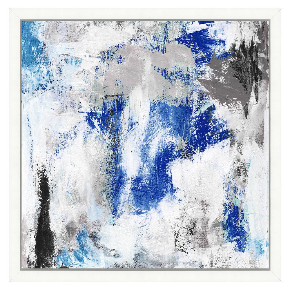Vintage Print Gallery Eclectic Abstract Painting I Framed Archival Paper Wall Art 26 In X 26 In Full Size 21 463 Ma426 22 Nm 22x22 The Home Depot