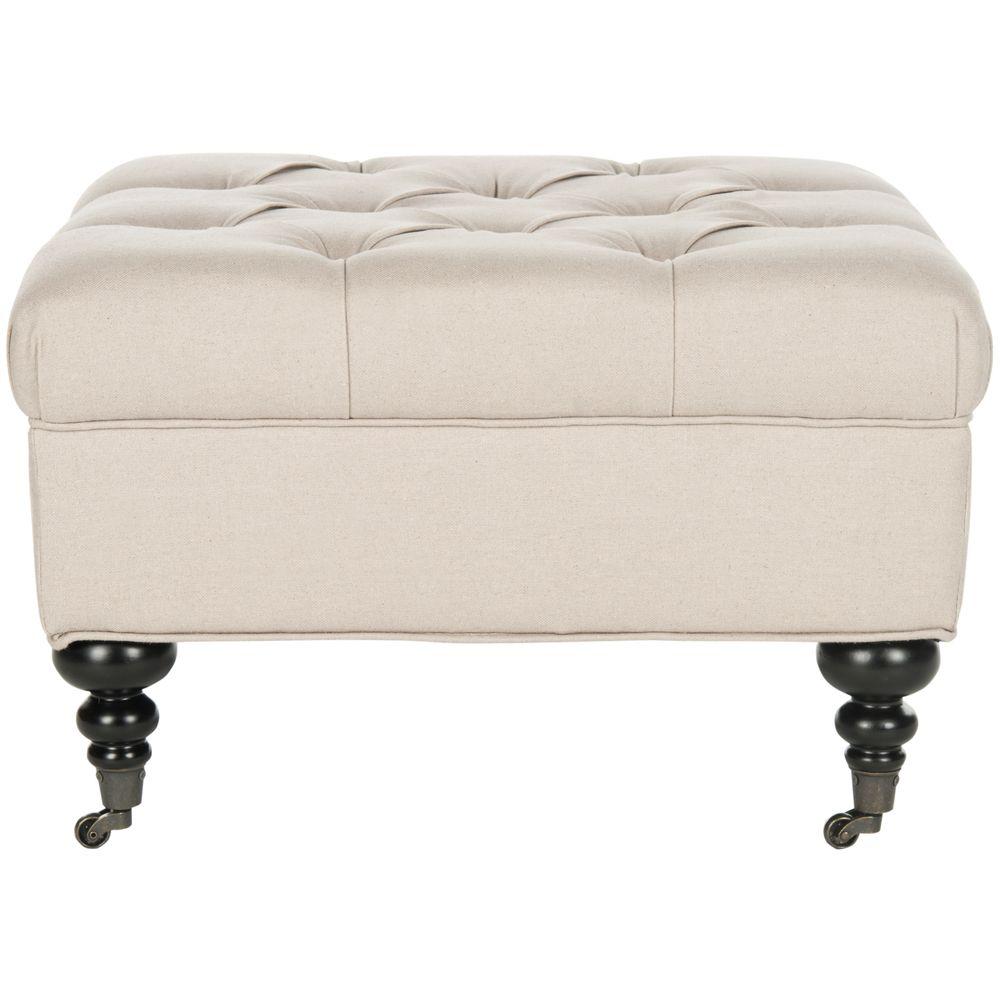 Safavieh Grant Bordeaux Accent Ottoman-MCR4636E - The Home Depot