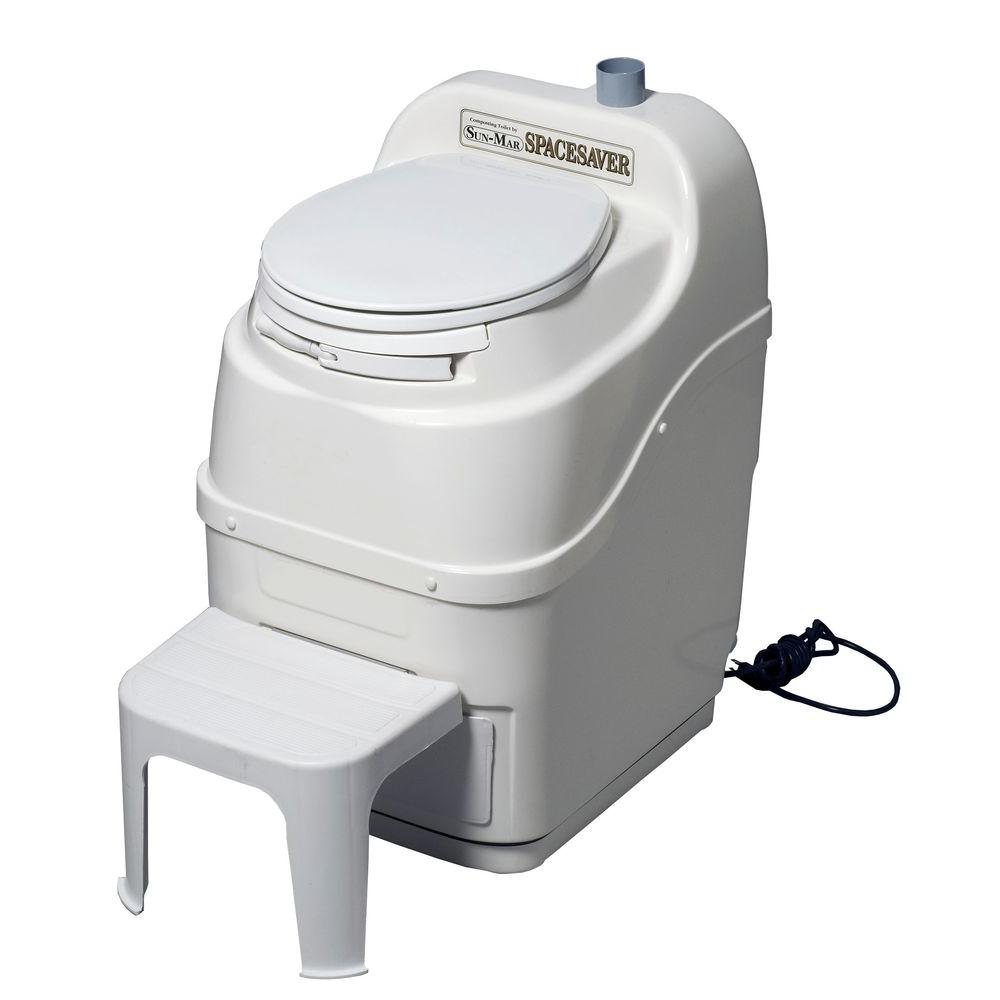 Sun-Mar Spacesaver Electric Waterless Self Contained Composting Toilet