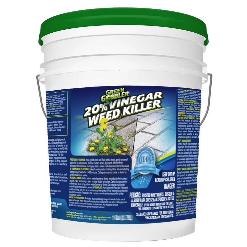 vinegar weed killer safe for grass