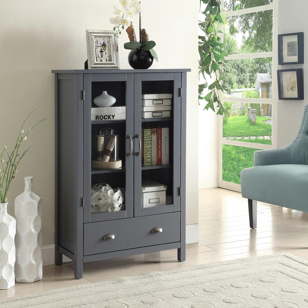 Usl Olivia Large Storage Pantry Sk19087br1 Gy The Home Depot