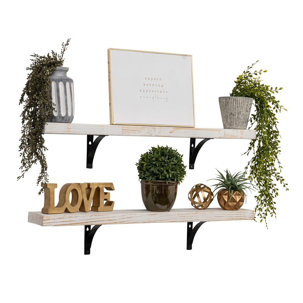 sold as a pair 3 pine trees black metal shelf bracket