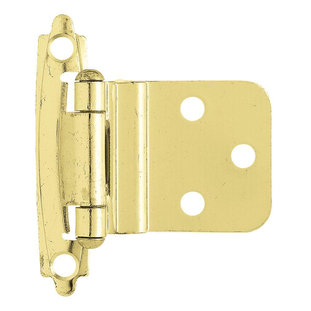 Liberty 3/8 in. Polished Brass SelfClosing Inset Hinge (1Pair)H0104ACPBO3 The Home Depot