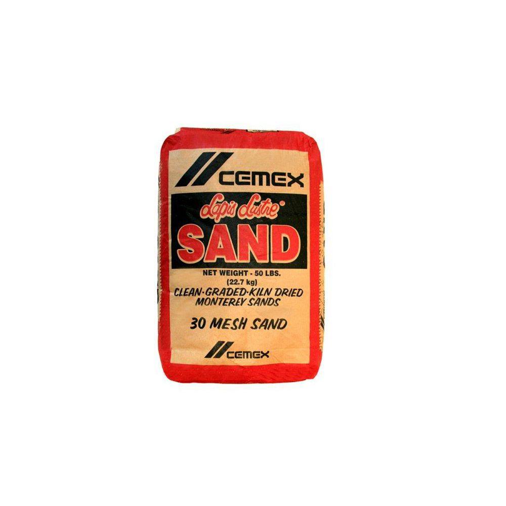 Cemex 50 Lb 30 Mesh Sand 200000278 The Home Depot