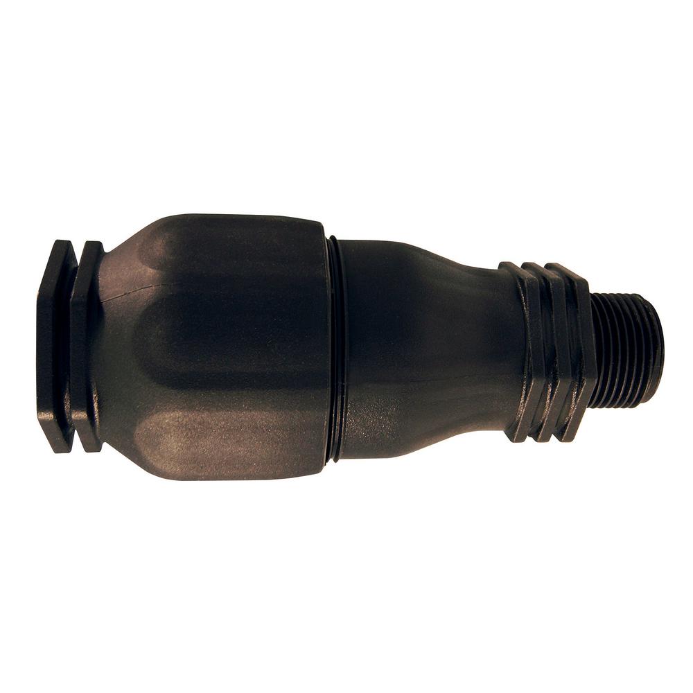 Apollo 3/4 in. Sprint Composite Male Adapter x 1/2 in. to 3/4 in. Universal Compression Fitting