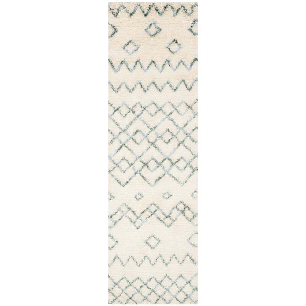 Safavieh Casablanca Ivory/Blue 2 ft. x 12 ft. Runner RugCSB806A212