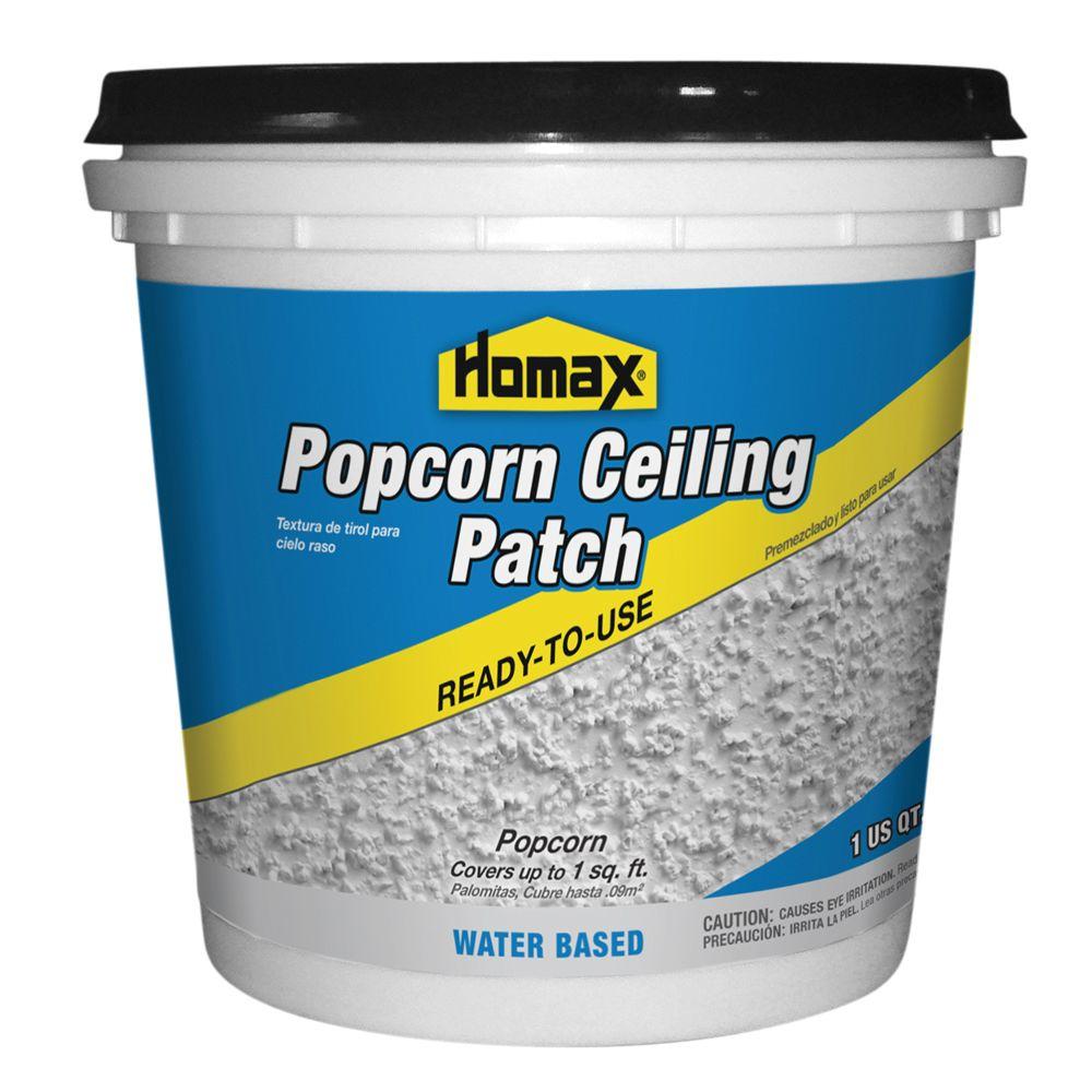 Homax 1 Qt Premixed Popcorn Patch 85424 The Home Depot