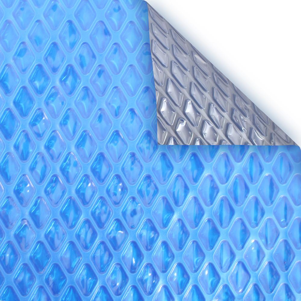 solar pool pools swimming space age heavy ft duty extra robelle rectangular diamond ground blanket covers mate round silver feet