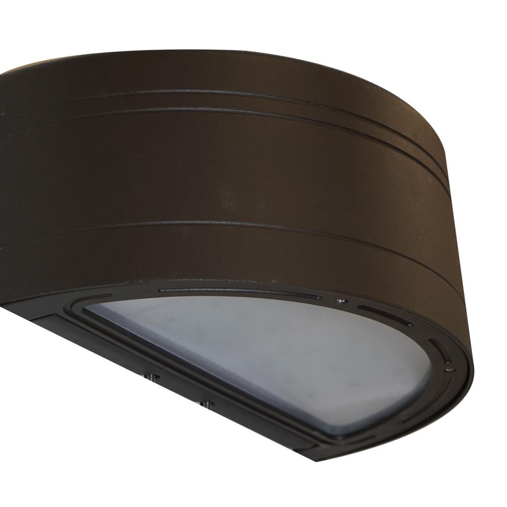 Tarpon 50 Watt Bronze Outdoor Integrated Led Wall Pack Light With Tarpon 50 Watt Bronze Outdoor Integrated Led Wall Pack Light With Photocell Surge Protector