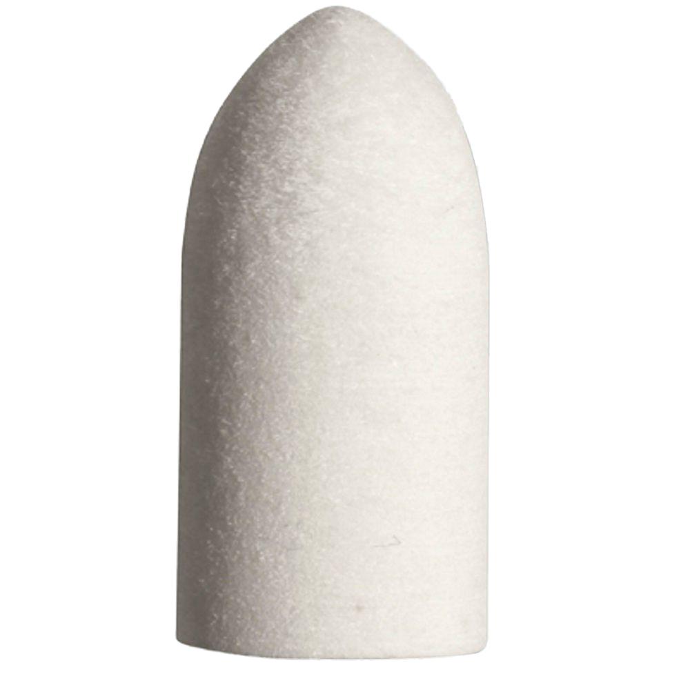 Dremel 3/8 in. Felt Polishing Cone for Ferrous Metals, Stones, Glass