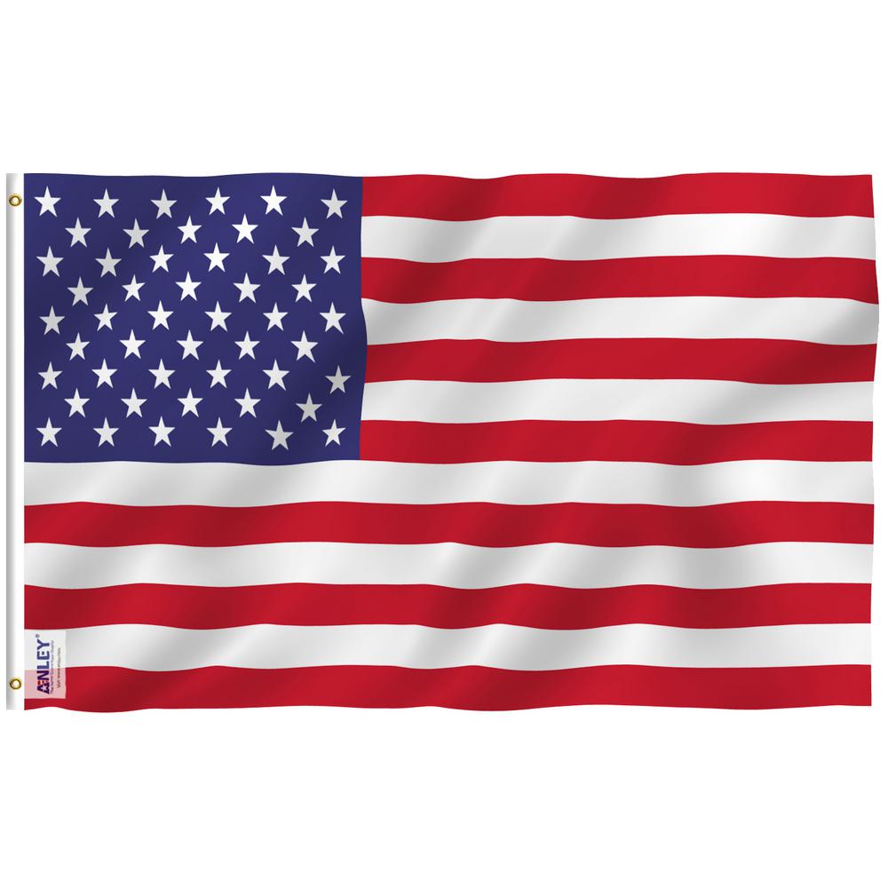 ANLEY Fly Breeze 4 ft. x 6 ft. Polyester State Texas Flag 2Sided Flags
