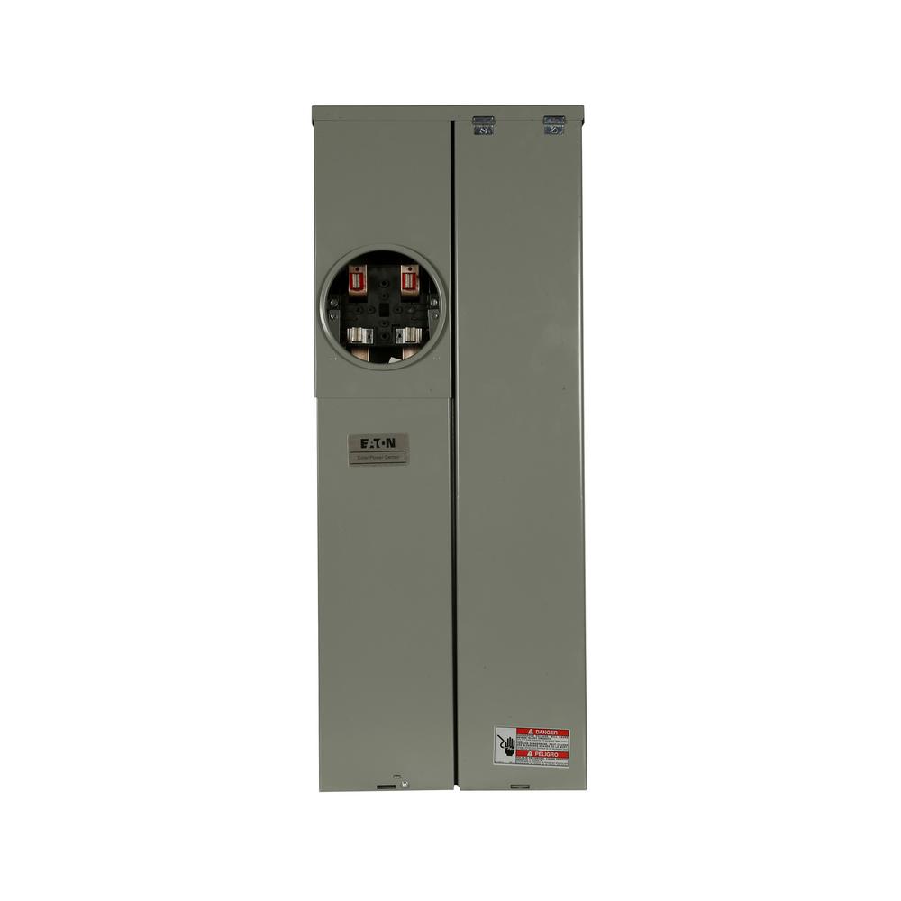 Eaton 200 Amp 20-Space 40-Circuit BR Type Main Breaker Meter Breaker