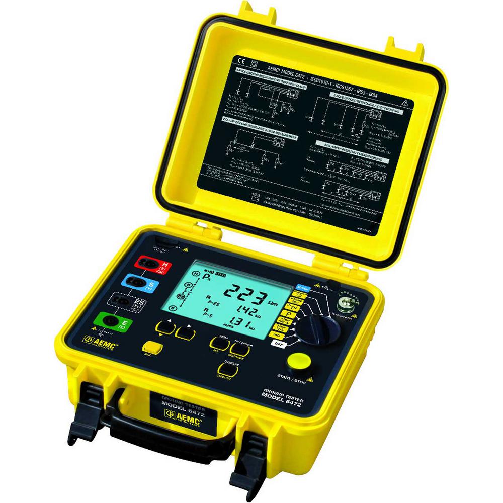 UPC 685338130362 product image for AEMC Digital Multifunctional Ground Resistance Tester with DataView Software | upcitemdb.com