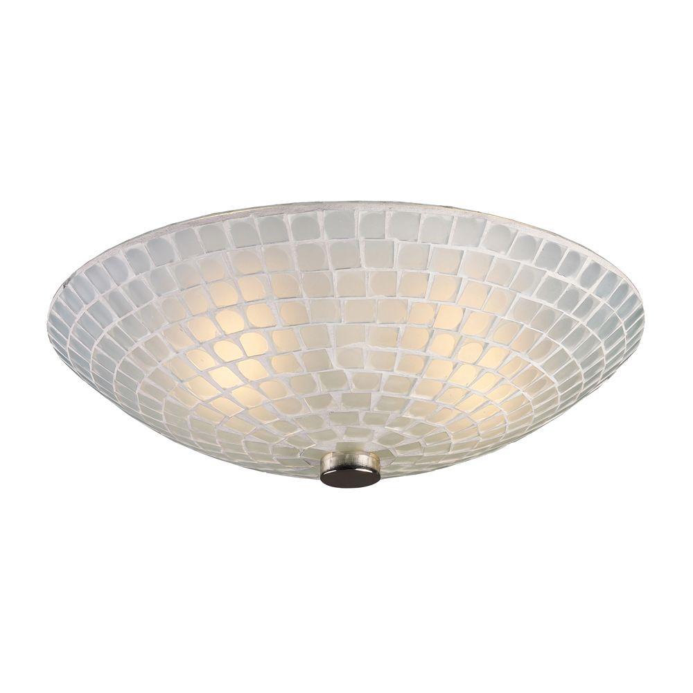 An Lighting Fusion 2 Light Satin Nickel Ceiling Semi Flush Mount An Lighting Fusion 2 Light Satin Nickel Ceiling Semi Flush Mount