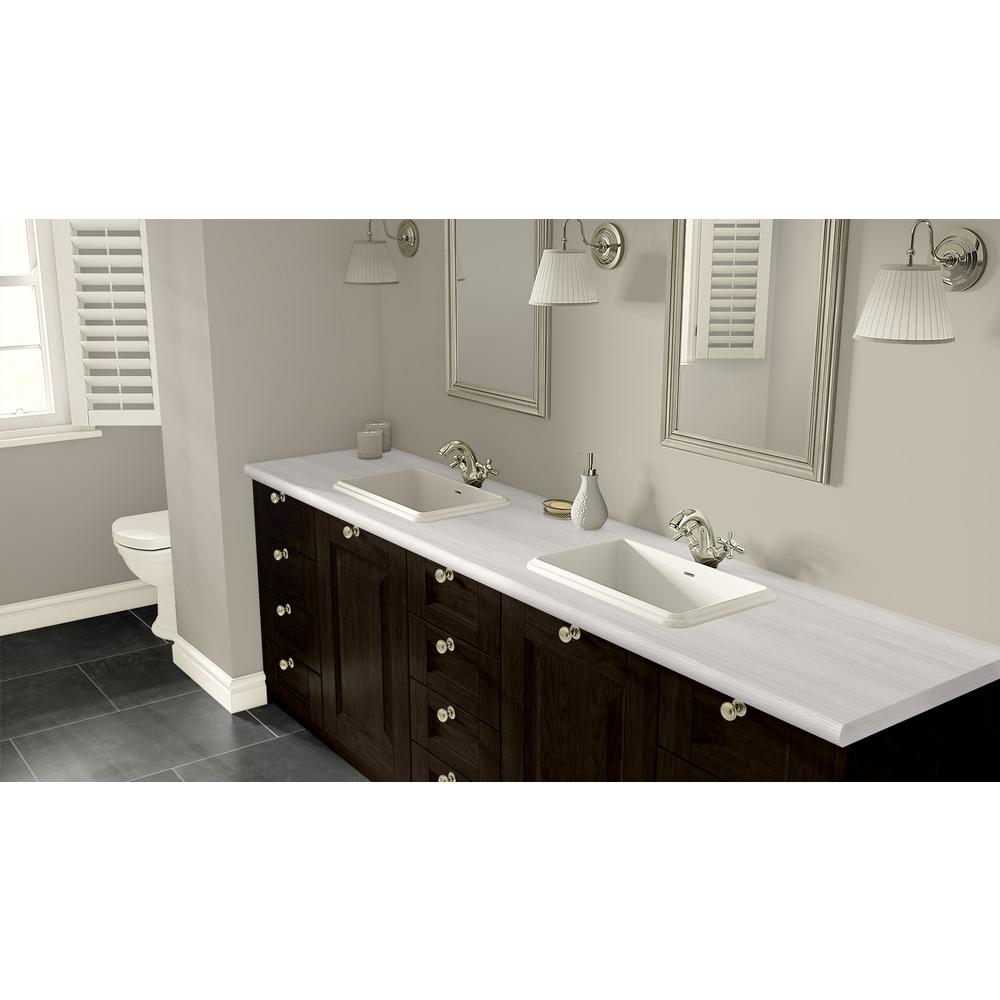 Wilsonart 3 In X 5 In Laminate Countertop Sample In White
