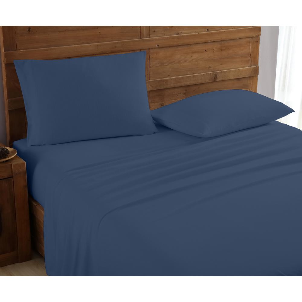 blue twin sheet set