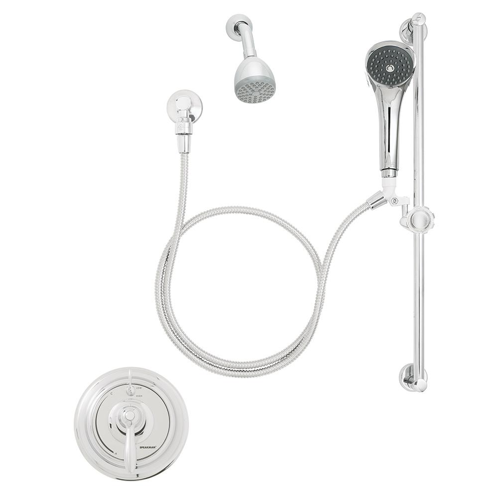 Speakman Sentinelpro 1 Handle 1 Spray Shower Faucet Trim Kit In