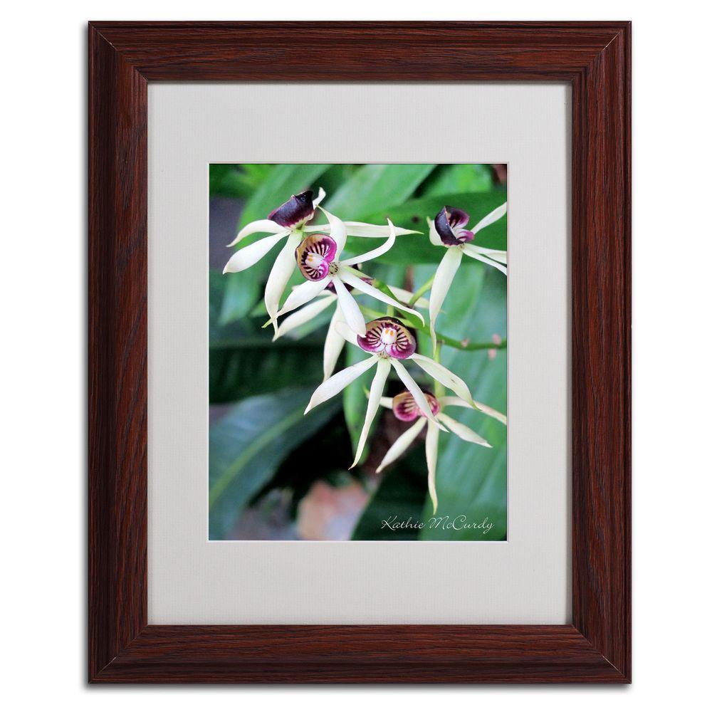  11  in x  14  in Orchids II Matted Framed  Art  KM0276 