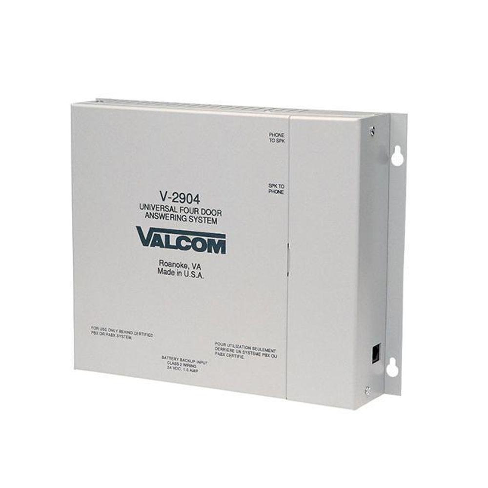 Valcom Wired 4 Door Bells with Door Unlock by Valcom